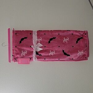 Juicy Couture Pink Halloween Blanket